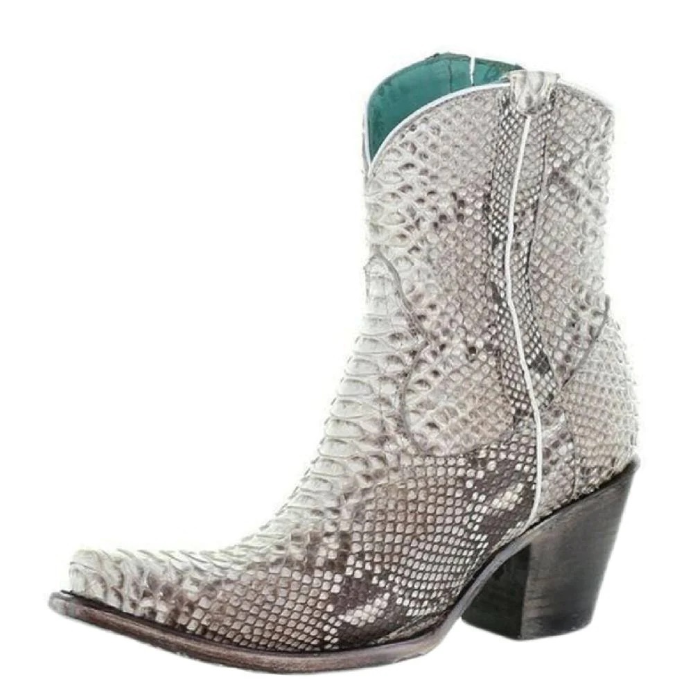 Women’s Corral Python Zipper Boots